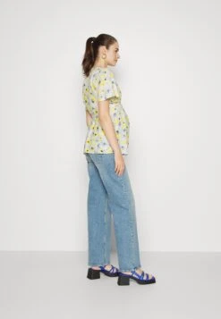 Blouse - White/Light Blue -Anna Mode Markt 0005fb4dca8848c7a96b84c3a6d254b6