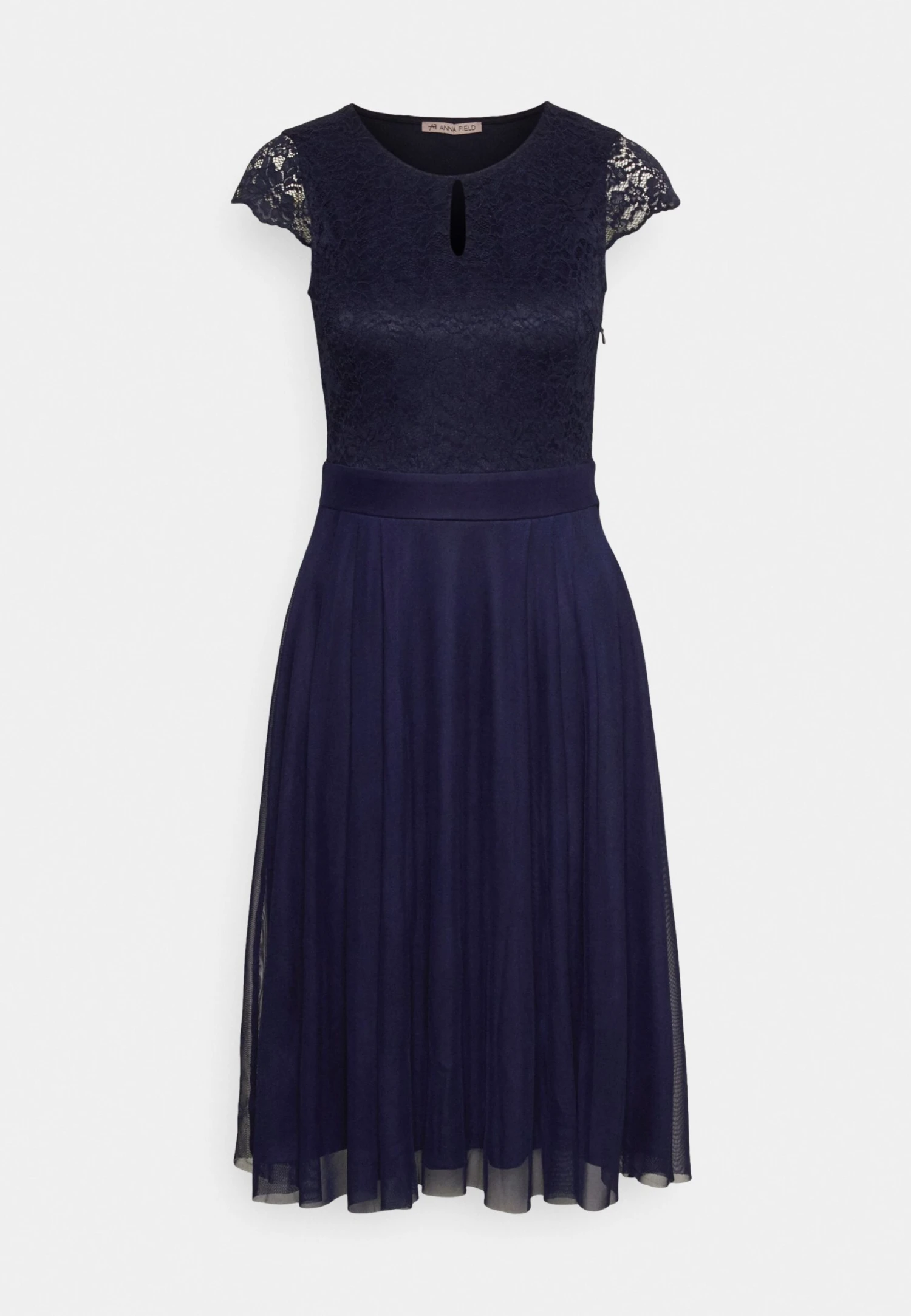 Anna Field Cocktailjurk - Dark Blue 1 Anna Field Cocktailjurk - Dark Blue