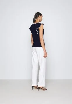 Anna Field Top - Dark Blue -Anna Mode Markt 03b4eb978a604a07a91cd72a7b2bdc7a