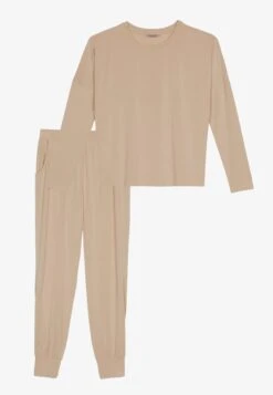Anna Field Pyjama - Taupe -Anna Mode Markt 0999584cc5c64654a72d83c7f5bf3e64