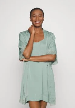 Anna Field Nachtjapon - Green -Anna Mode Markt 0a312921469c42e78d64229fc51706fc