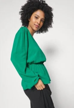 Blouse - Green -Anna Mode Markt 14acf8fbefb1414fbcddb21c908d5bb1
