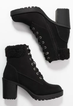 Anna Field Winter Boot - Enkellaarsjes Met Plateauzool - Black -Anna Mode Markt 155f8fed223d4582b636130f8e4a2046