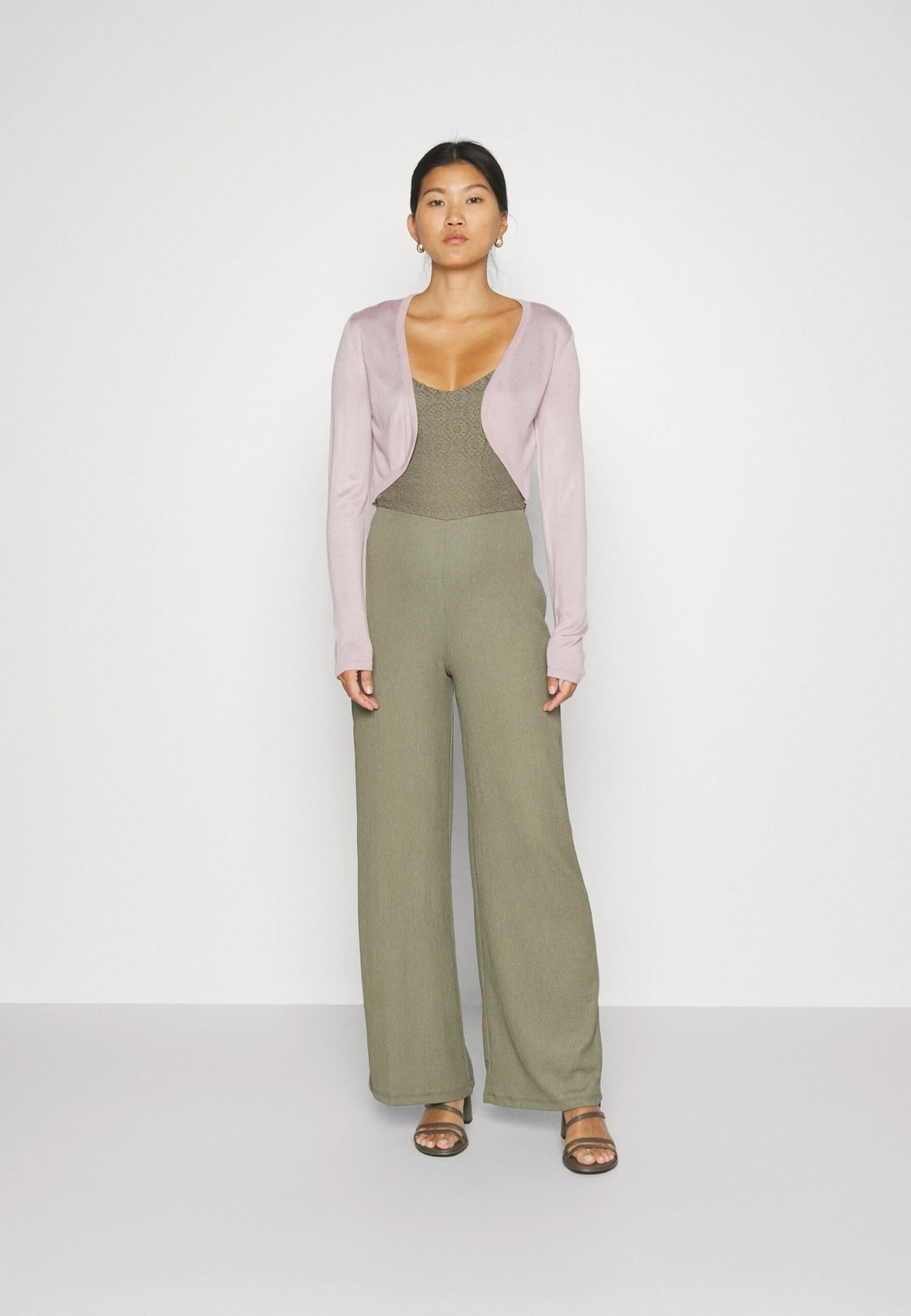Anna Field Jumpsuit - Olive 2 Anna Field Jumpsuit - Olive - Afbeelding 2