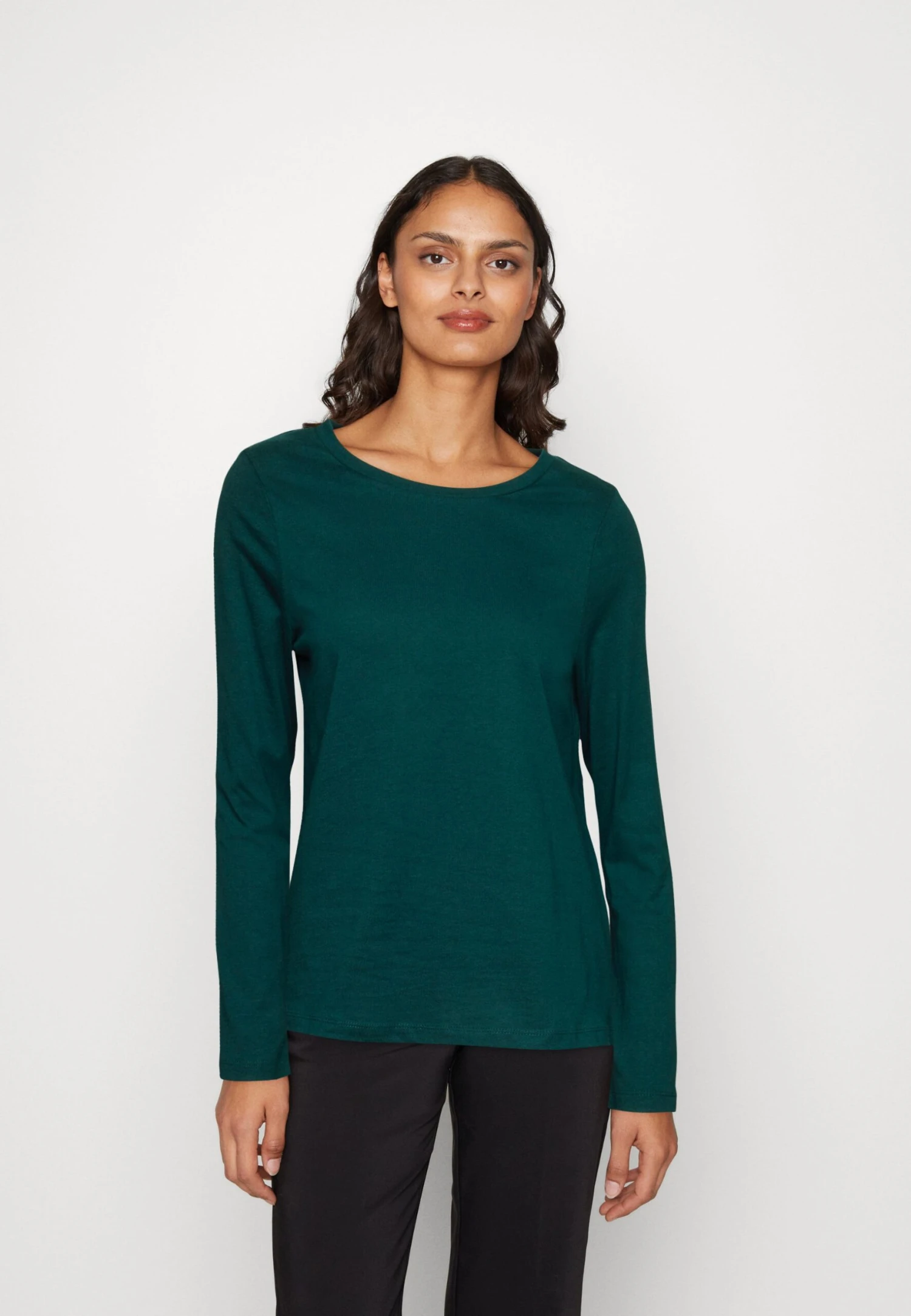 Anna Field Longsleeve - Dark Green 1 Anna Field Longsleeve - Dark Green
