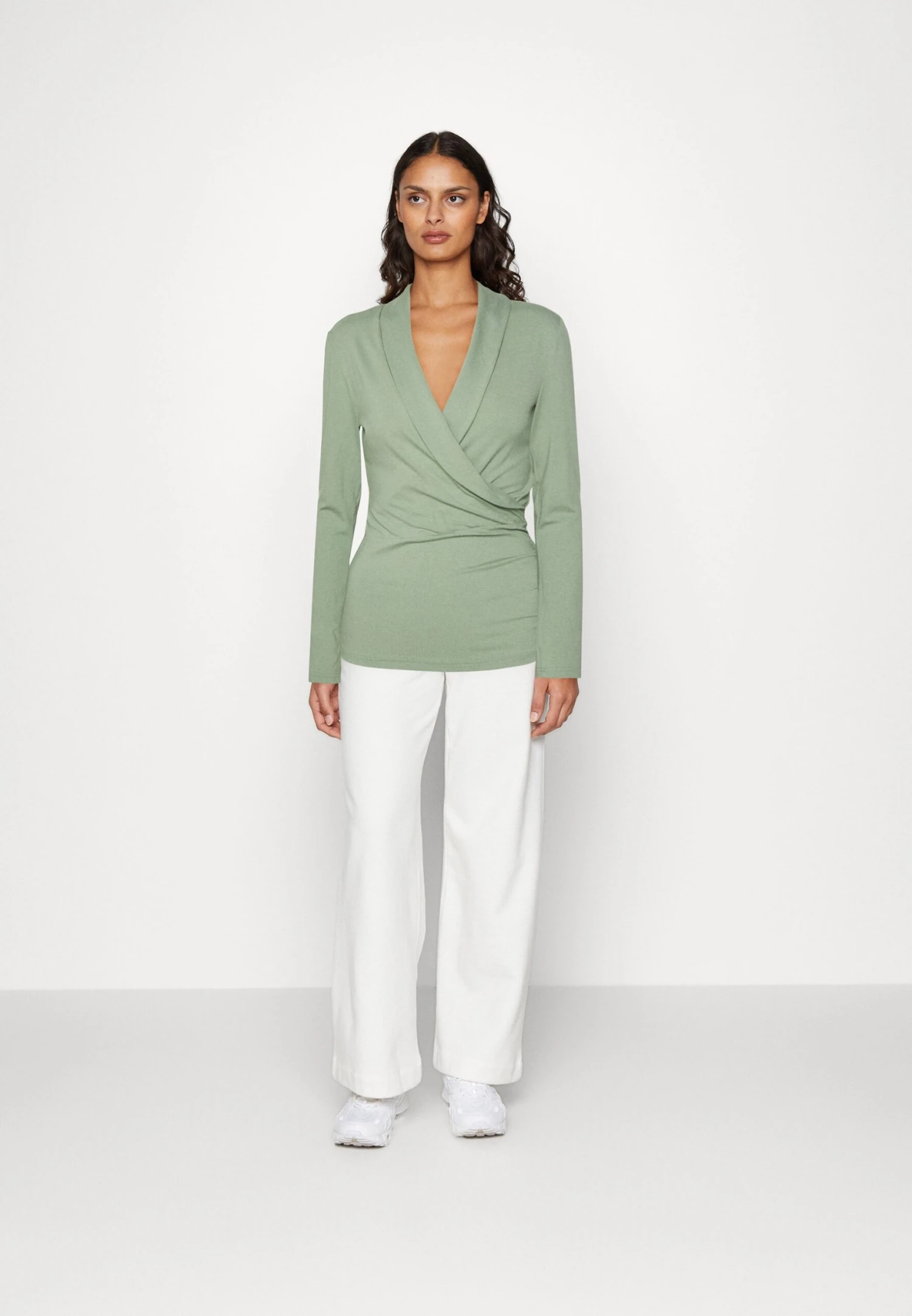 Anna Field Longsleeve - Light Green 2 Anna Field Longsleeve - Light Green - Afbeelding 2