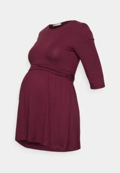 Flare Top- Longsleeve - Dark Red -Anna Mode Markt 1e274920e0604691aff0cc52d3a7d63a