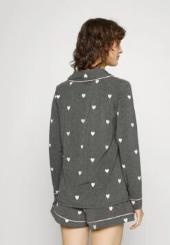 Anna Field Pyjama - Dark Grey/Pink -Anna Mode Markt 2a8acec178724d569337a035ed5901d7