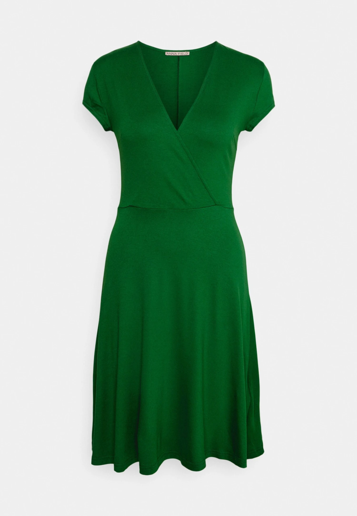 Anna Field Jerseyjurk - Dark Green 1 Anna Field Jerseyjurk - Dark Green