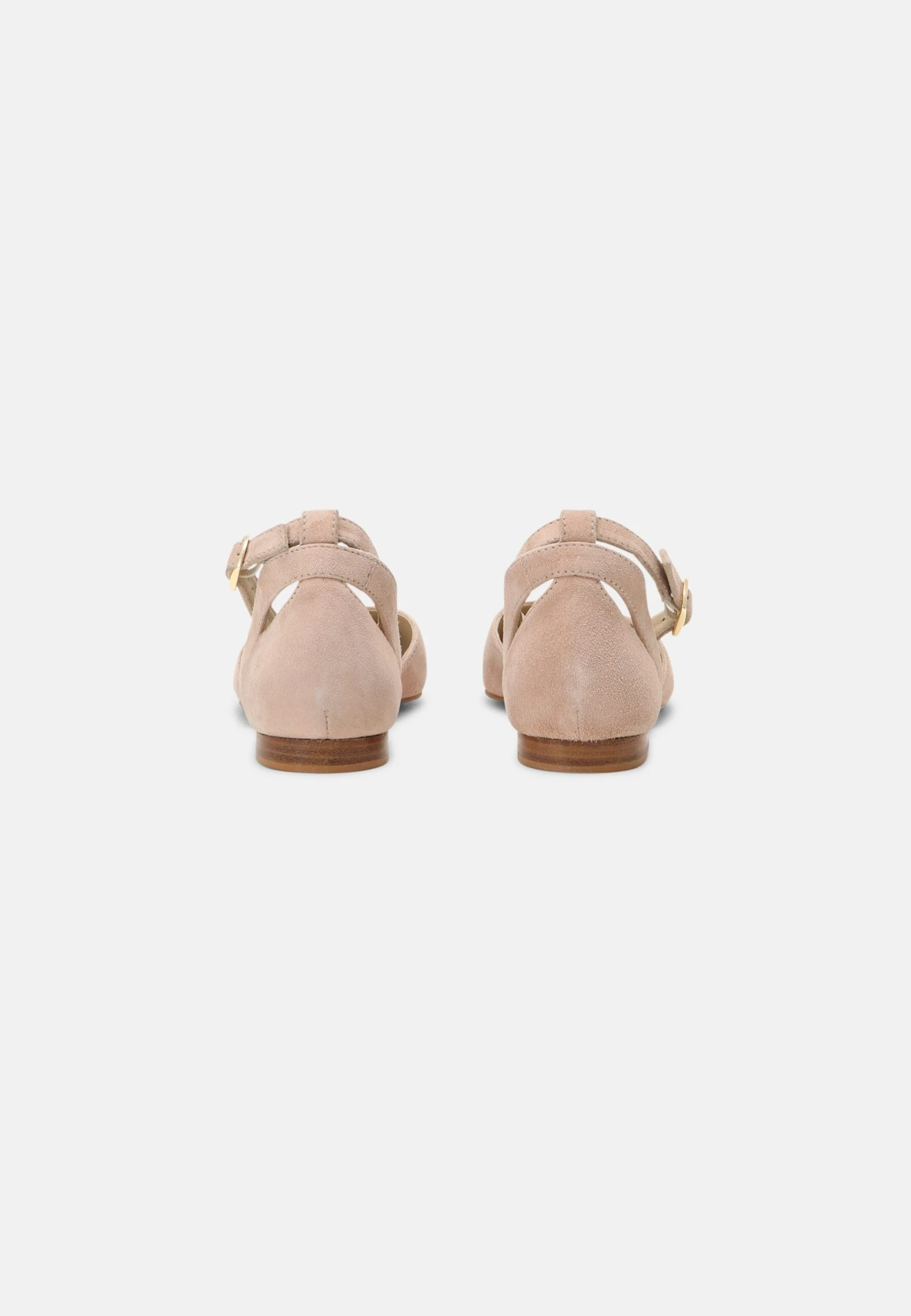 Anna Field Leather - Ballerina'S Met Enkelbandjes - Beige 4 Anna Field Leather - Ballerina'S Met Enkelbandjes - Beige - Afbeelding 4