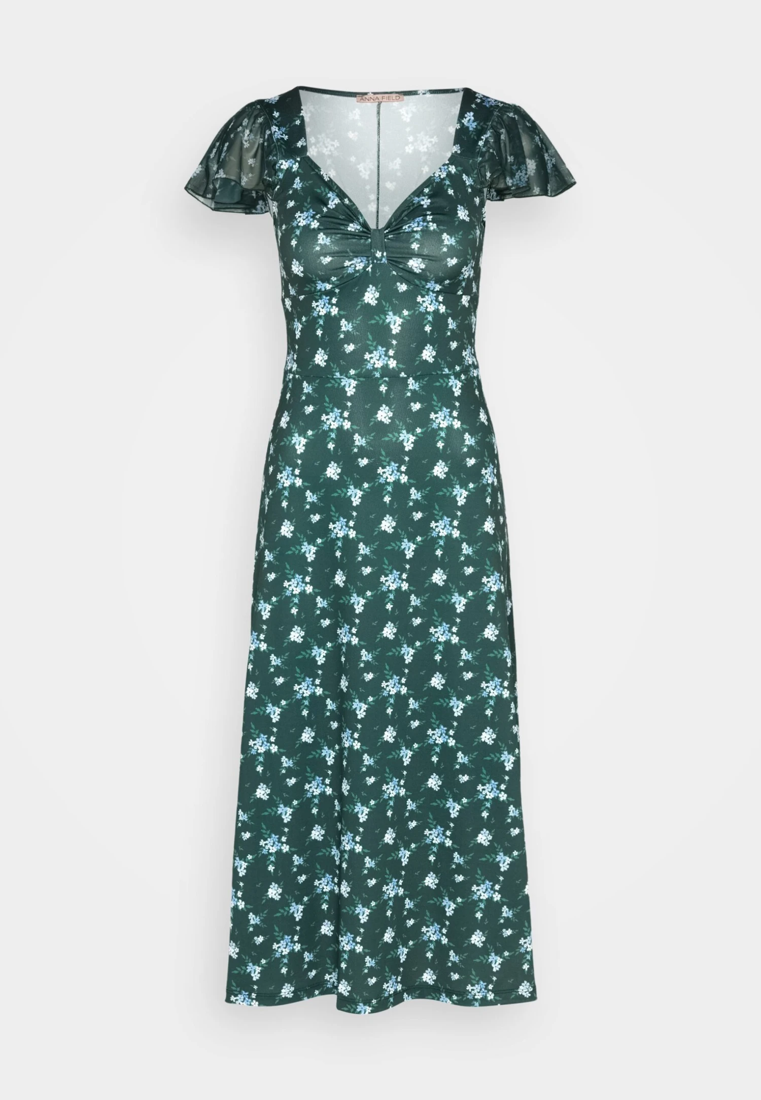 Anna Field Jerseyjurk - Green/Multi Coloured 5 Anna Field Jerseyjurk - Green/Multi Coloured - Afbeelding 5