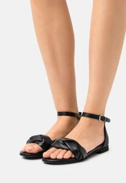 Leather - Sandalen - Black