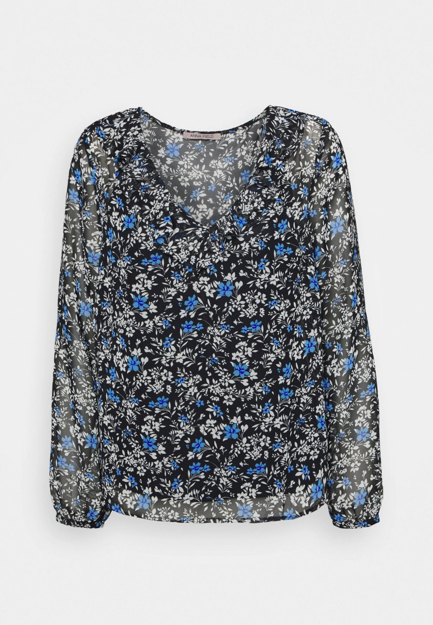 Anna Field Blouse - Black/Multicolor 1 Anna Field Blouse - Black/Multicolor
