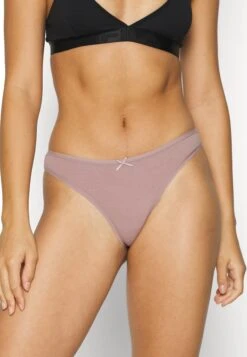 Anna Field Georgina 7Pp Thong Cotton - String - Black/Pink -Anna Mode Markt 4b32aad786514479923d25cd5c95ab9a