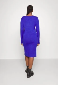 Gebreide Jurk - Blue -Anna Mode Markt 4b696d7487004f2f8265dd5d1a38b2e1