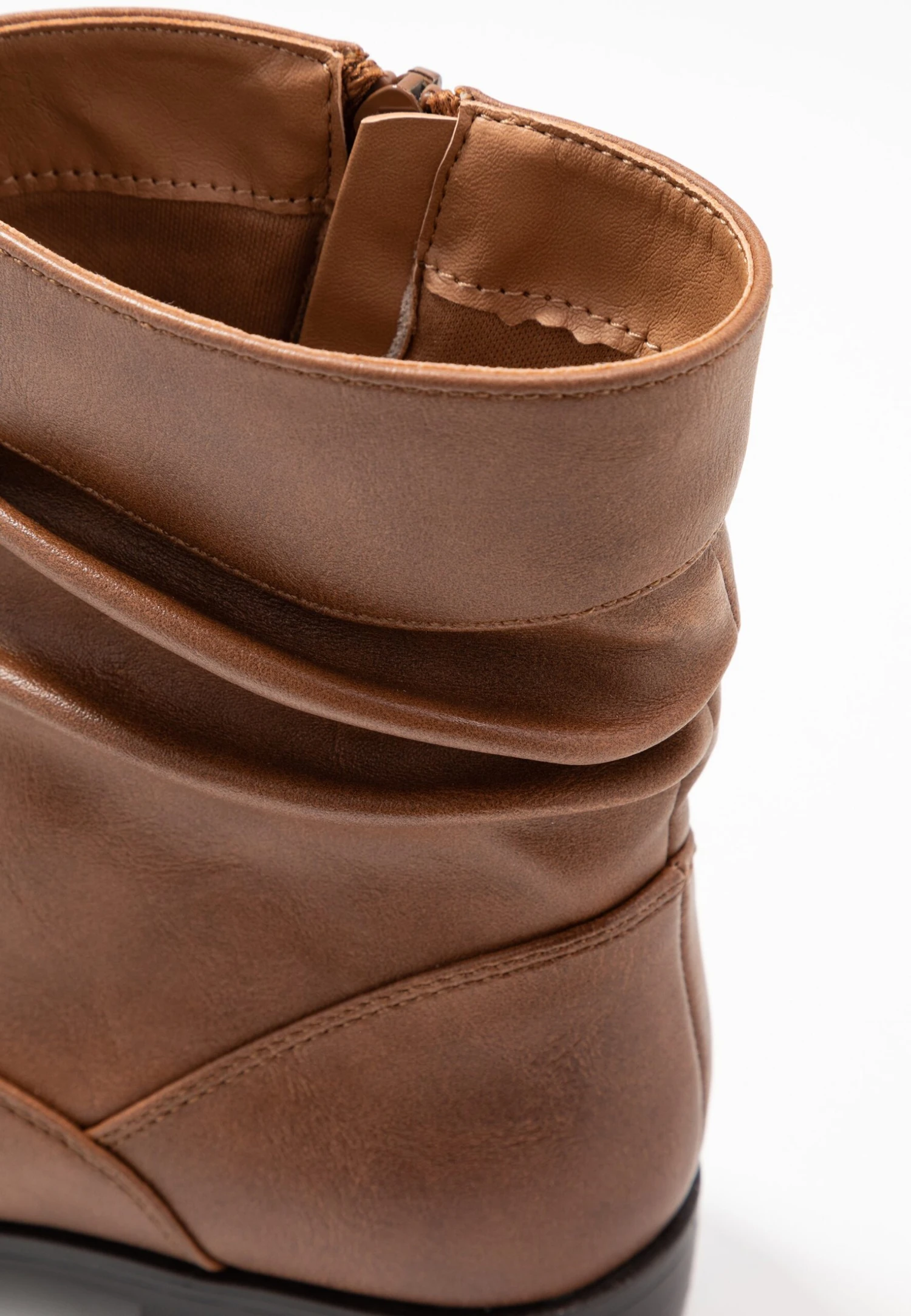 Anna Field Korte Laarzen - Cognac 3 Anna Field Korte Laarzen - Cognac - Afbeelding 3