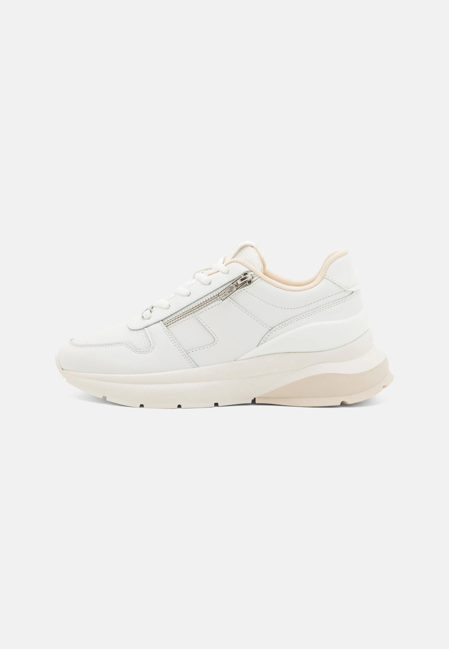 Anna Field Leather- Sneakers Laag - White/Beige 2 Anna Field Leather- Sneakers Laag - White/Beige - Afbeelding 2