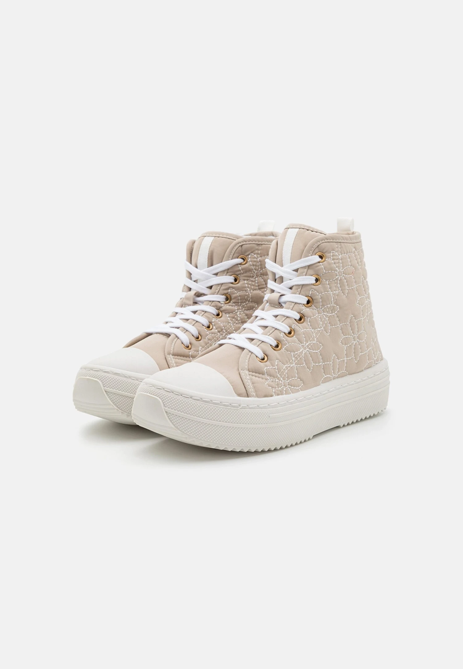 Anna Field Sneakers Hoog - Beige 3 Anna Field Sneakers Hoog - Beige - Afbeelding 3