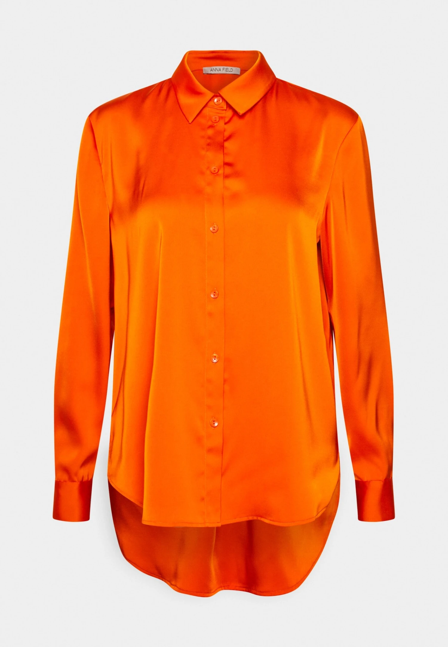 Anna Field Overhemdblouse - Orange 4 Anna Field Overhemdblouse - Orange - Afbeelding 4