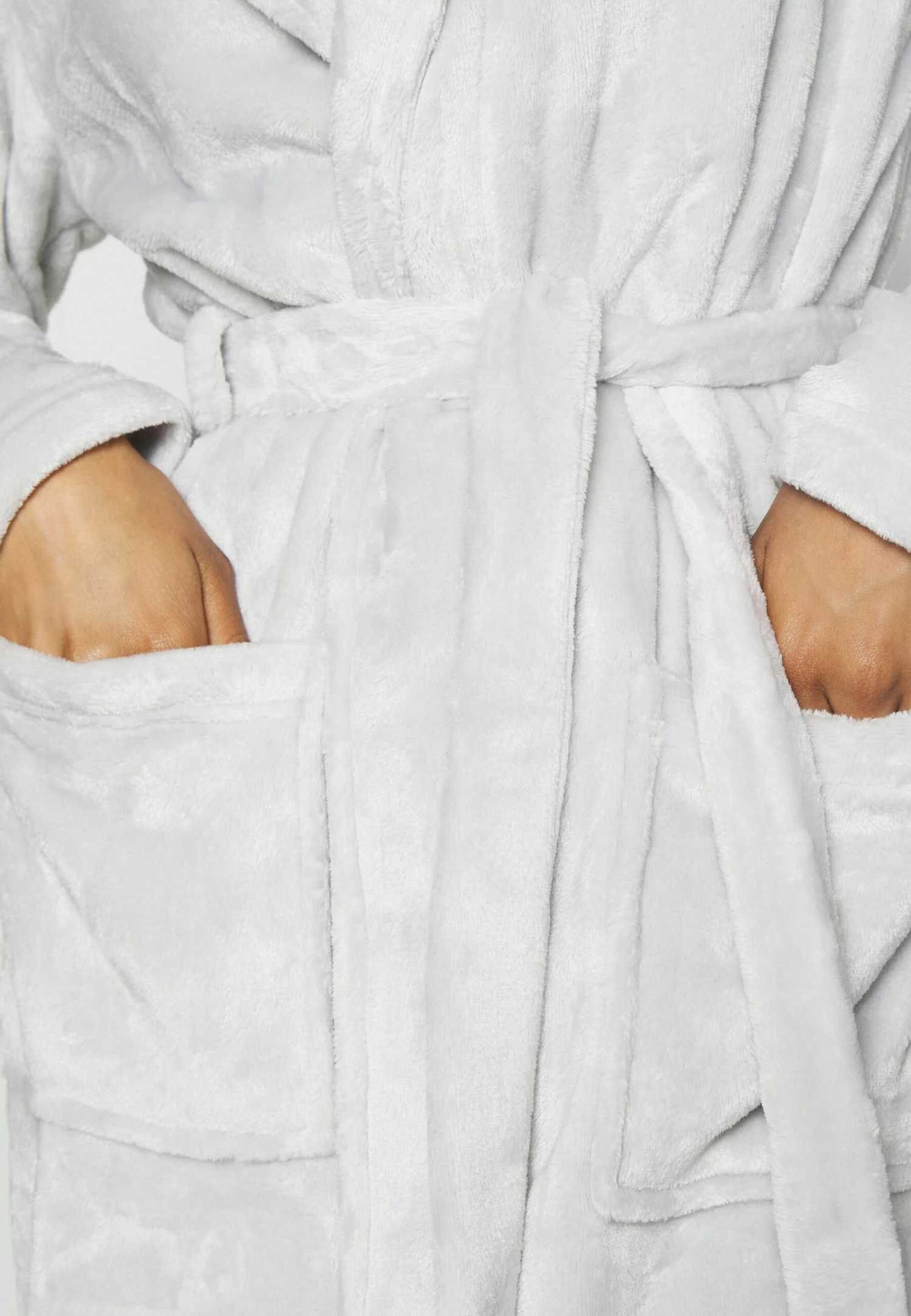 Anna Field Badjas - Grey 6 Anna Field Badjas - Grey - Afbeelding 6