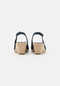 Anna Field Sandalen Met Sleehak - Dark Blue -Anna Mode Markt 658edf248b1b450983b6967abe1369a9