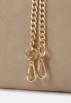 Anna Field Leather - Clutch - Taupe -Anna Mode Markt 67a7cd997fca425fa7e5dcd0ad325ece