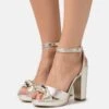 Anna Field Leather - Sandalen Met Hoge Hak - Gold