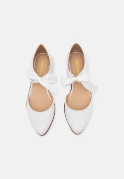 Anna Field Leather - Ballerina'S Met Enkelbandjes - White -Anna Mode Markt 6aecd591b31646a28ff9baa1087afc15