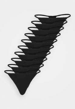 Anna Field Cody 10Pp Cotton Thong - String - Black -Anna Mode Markt 6de15257f4c74e21863d51ea6a809790