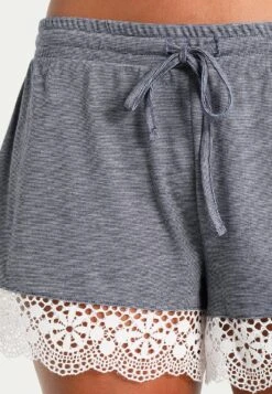 Anna Field Sarah Short Pj Set- Pyjama - Off-White/Dark Blue 13 Anna Field Sarah Short Pj Set- Pyjama - Off-White/Dark Blue -Anna Mode Markt 6f89a2a5cdf84a3c8c843968bd01c00e