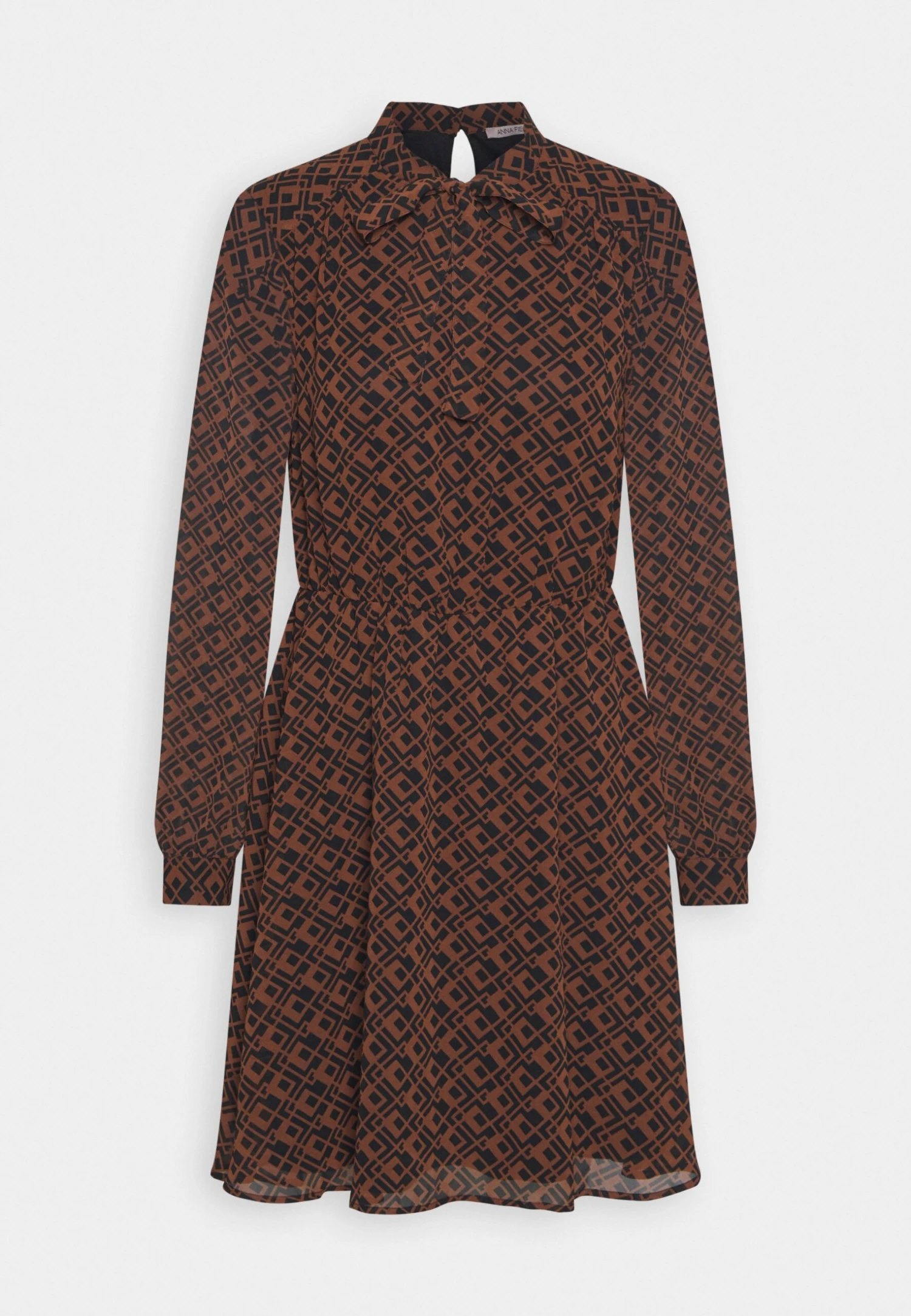 Anna Field Jurk - Black/Brown 4 Anna Field Jurk - Black/Brown - Afbeelding 4