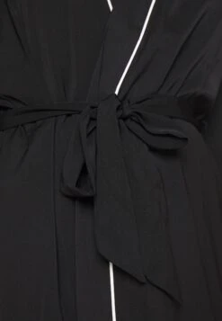 Anna Field Amanda Satin Dressing Gown - Badjas - Black -Anna Mode Markt 76ccbeb28855490c87e470ed3917648a