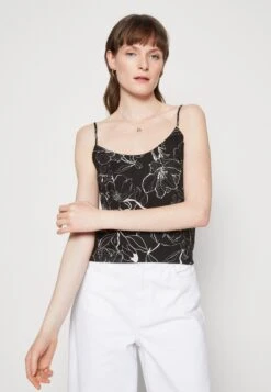 Anna Field Top - Black/White -Anna Mode Markt 795de04c0cb44d478fa2c79307e89652