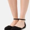 Anna Field Ballerina'S Met Enkelbandjes - Black