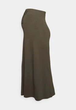 Maternity Maxi Skirt With Drawstring Waistband - Maxirok - 606 - Khaki 8 Maternity Maxi Skirt With Drawstring Waistband - Maxirok - 606 - Khaki -Anna Mode Markt 894b38a8b32b43ef87445b414544df32
