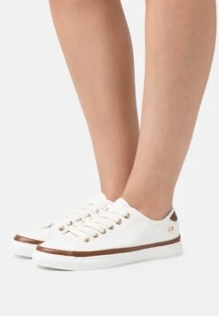 Wide Fit - Sneakers Laag - White