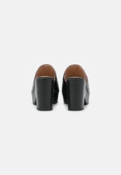 Wide Fit - Muiltjes Met Hak - Black -Anna Mode Markt b55520beef73467197135975547764b9
