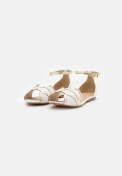 Anna Field Leather - Peeptoe Ballerina'S - White -Anna Mode Markt b929568ed3b04bf7aedb711b4e5d138d