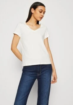 Anna Field 3 Pack- T-Shirt Basic - Dark Yellow/Purple/White -Anna Mode Markt ba32cc01c7a84e79aec68983dacce8bf