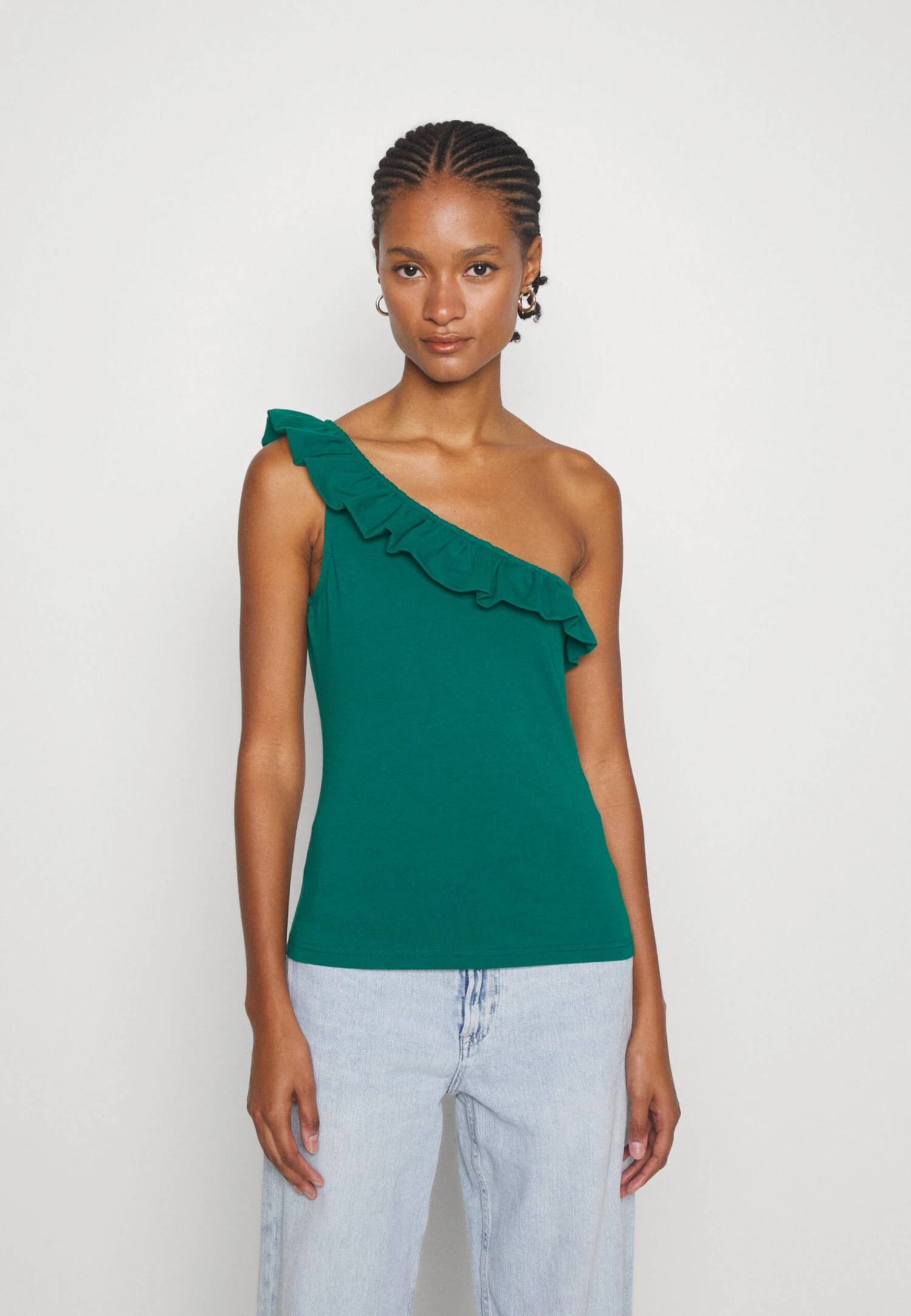 Anna Field Top - Green 3 Anna Field Top - Green - Afbeelding 3