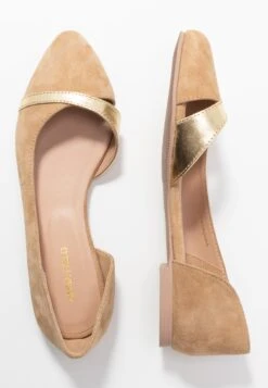 Anna Field Leather- Ballerina'S - Beige -Anna Mode Markt be727f9966924d01aef76176dc7f34c0