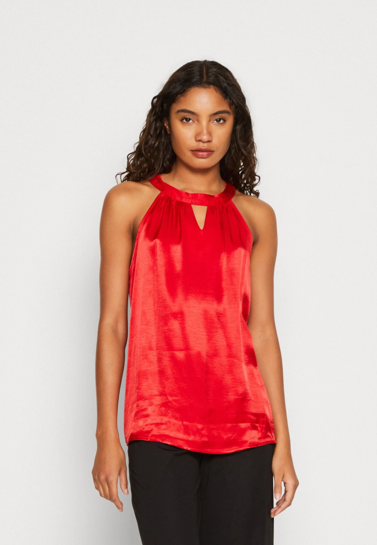 Anna Field Top - Red 1 Anna Field Top - Red