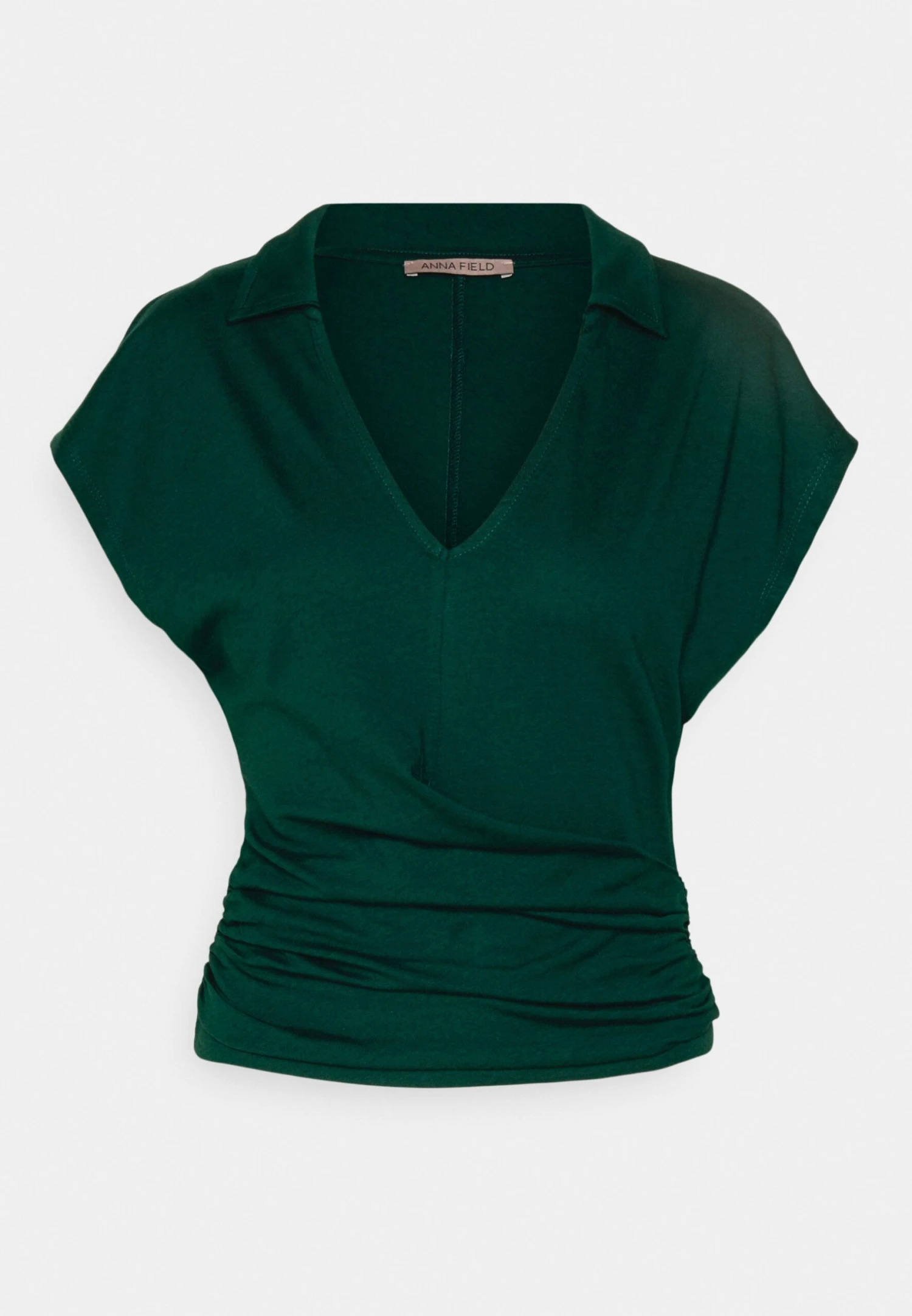 Anna Field Wrap Blouse- Blouse - Dark Green 6 Anna Field Wrap Blouse- Blouse - Dark Green - Afbeelding 6