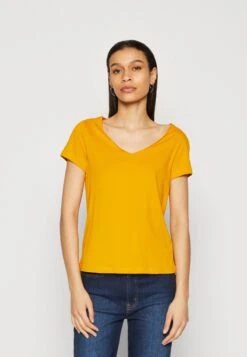 Anna Field 3 Pack- T-Shirt Basic - Dark Yellow/Purple/White -Anna Mode Markt d3e1cb95b4d64393895357335e0caf76