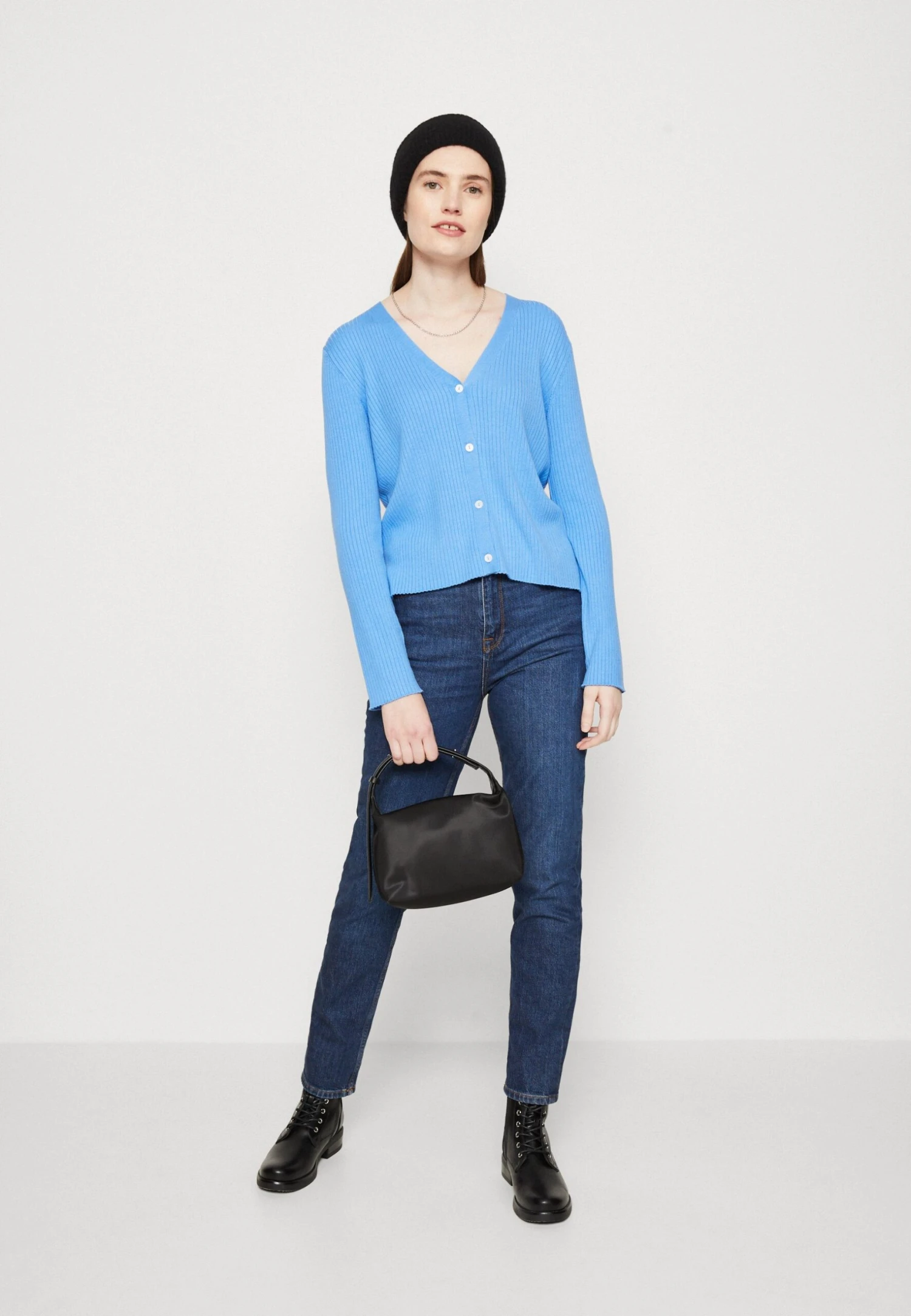 Anna Field Vest - Blue 2 Anna Field Vest - Blue - Afbeelding 2