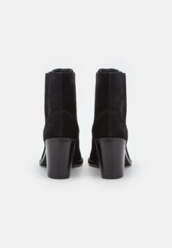 Anna Field Leather - Cowboy-/Bikerlaarsjes - Black -Anna Mode Markt dd4ef0f5327e49ffa738b5467658fc4a