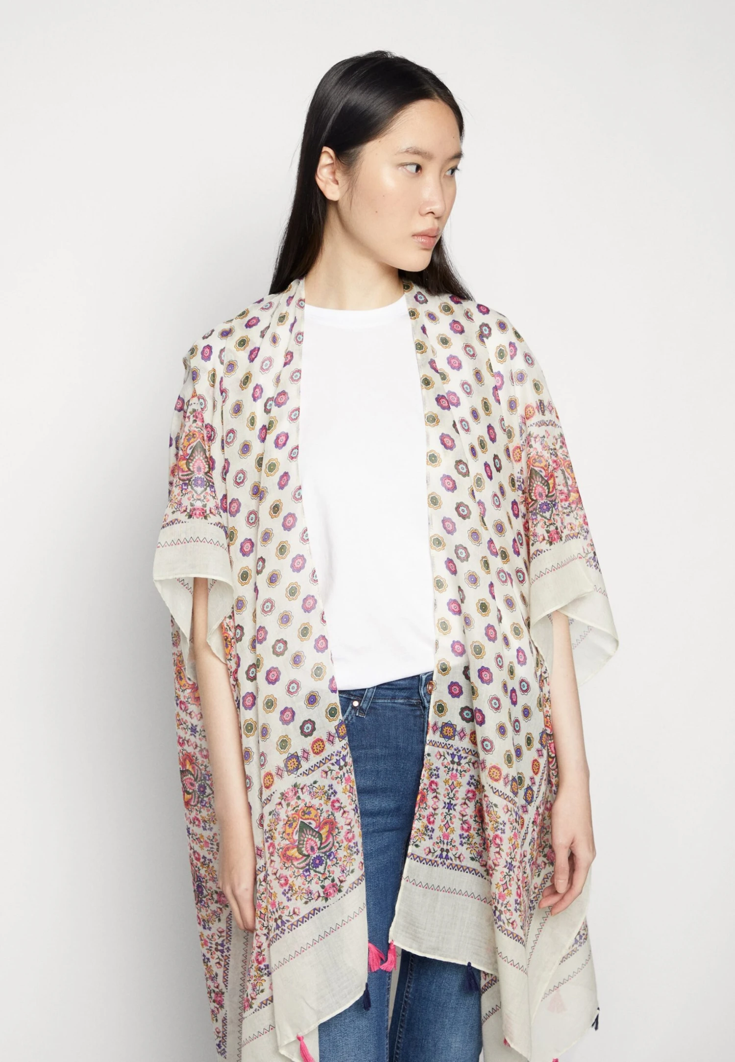 Anna Field Poncho - Tan 4 Anna Field Poncho - Tan - Afbeelding 4