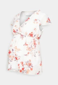 Mama Belt - Blouse - White/Red -Anna Mode Markt ef6658416ae94c7497f871508e699540