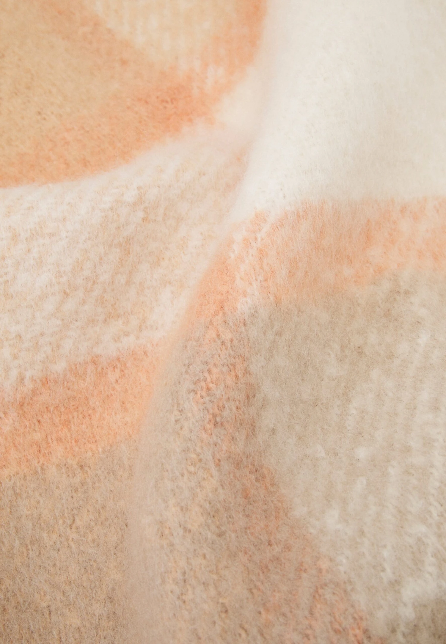 Anna Field Sjaal - Orange/Beige/Grey 2 Anna Field Sjaal - Orange/Beige/Grey - Afbeelding 2