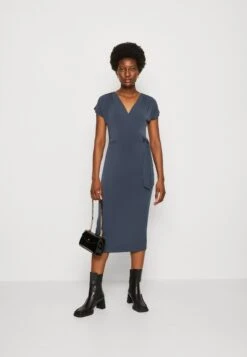 Anna Field Jerseyjurk - Dark Blue -Anna Mode Markt f29cfab68ea640f09add93dd574422ca